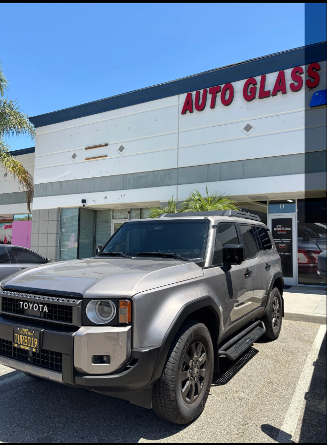 Silver Toyota Land Cruiser